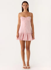 Loulette Mini Dress - Pink